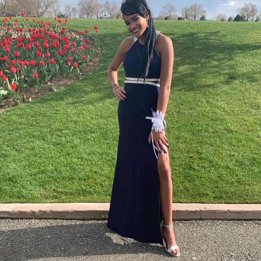 Royal blue Prom Dress